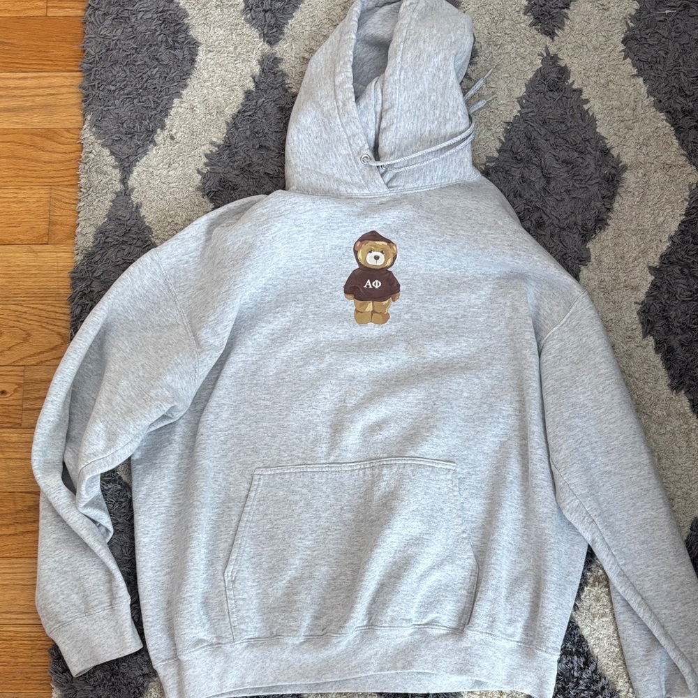 Alpha phi bear sweatshirt